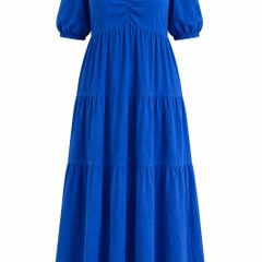 Mint Belvet Cobalt Blue Dress