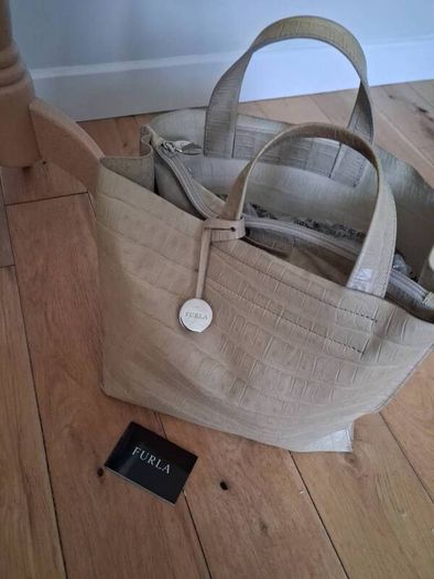 Beautiful Furla Soft Leather Bag