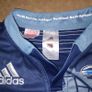 FREE POST Blues (M) Rugby Jersey adidas Shirt NZ Kiwi All Blacks Blue Small Image 3