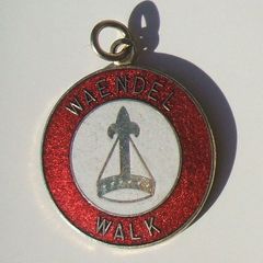 WAENDEL WALK (Northhamptonshire) enamelled prize medal