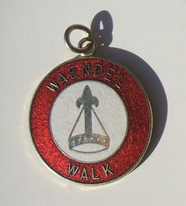 WAENDEL WALK (Northhamptonshire) enamelled prize medal