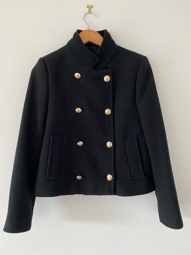 Zara Casual Double Breasted Pea Coat