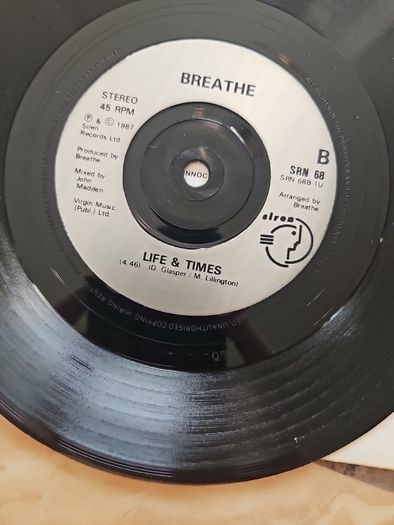 Breathe 7" - Hands To Heaven
