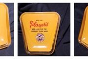 Player's Navy Cut Shop Bar Advertising Glass Coin Tray Tip Tray