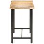 Bar Table 180x70x107 cm Rough Mango Wood Image 3