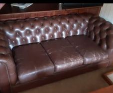 leather chesterfield sofa