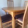 Wooden Dining Table Image 3