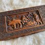 Vintage African carved box Image 6