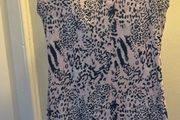 George long line pink cotton top size UK16 EU44 Postage included