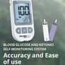 Glucomen Areo GK Blood Glucose and ketones Monitoring System Meter Blood Sugar diabetes Image 3