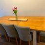 Dining wood table and chairs Image 4