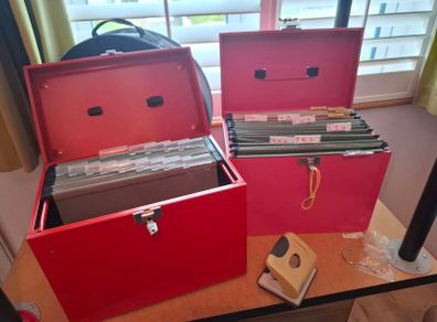 Steel filing box