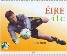 1994 World Cup stamp - Packie Bonnar