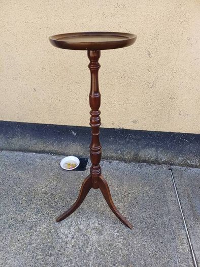 Vintage Mahogany Wine/Plant Stand