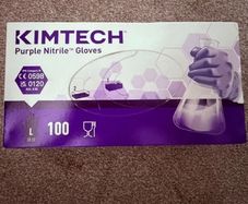 Kimtech Purple Nitrile Gloves