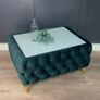 Chesterfield velvet coffe table Image 6