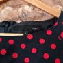 Polka Dot Dress Size Uk 10 Image 4