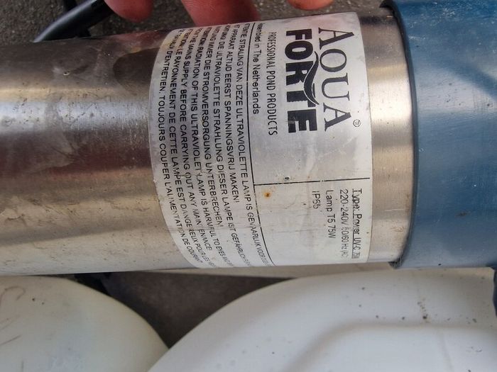 extra larege pond filter and uv