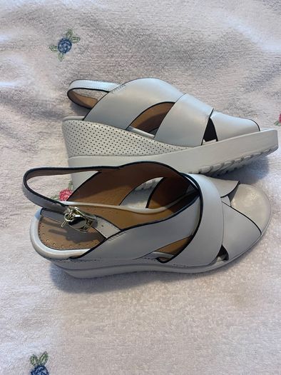 Italian leather Stonefly sandals.