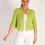 Chesca Cotton Cardigan Image 2