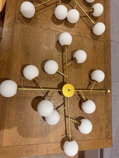 2 x ceiling lights