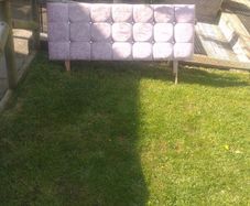 Double bed headboard