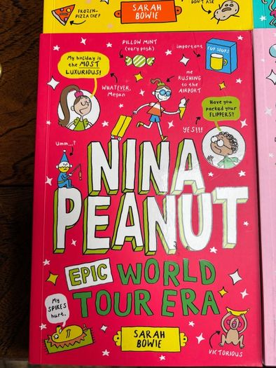 Nina Peanut - 4 book series - brand new
