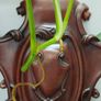 No.4 Monstera Green On Green Leaf Cutting Image 6