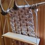 small shelf with deer antler Image 9