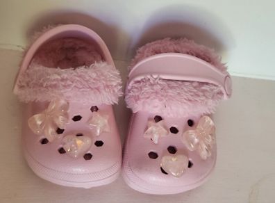 Girls Crocs Fur Lined