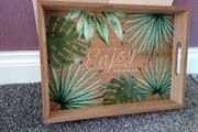 Wooden Tea Tray/ Breakfast In Bed Tray