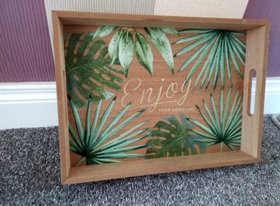 Wooden Tea Tray/ Breakfast In Bed Tray