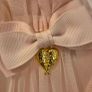 Designer Angel's Face Pink Daisy Tulle Ruffle Dress Girl 4-5 Image 4