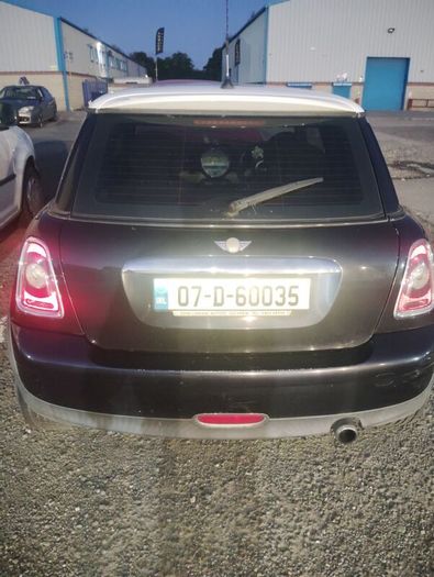 breaking mini cooper