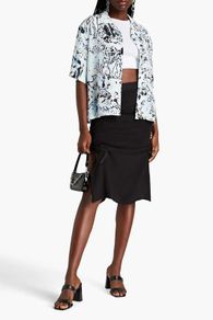 MCQ Alexander Mcqueen Silk Slip Skirt