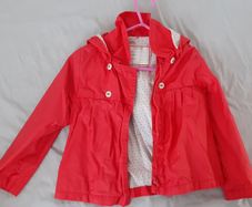 Baby girl rain coat
