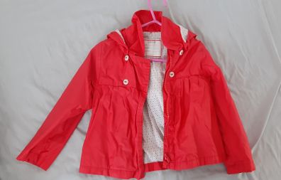Baby girl rain coat