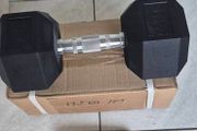 brand new 2x17.5kilo hex dumbbells