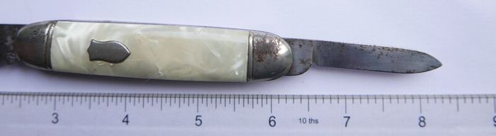 VINTAGE Richards Sheffield England 2 Blade Pocket Knife