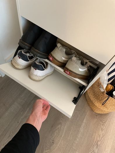Shoe storage - collect in Greystones