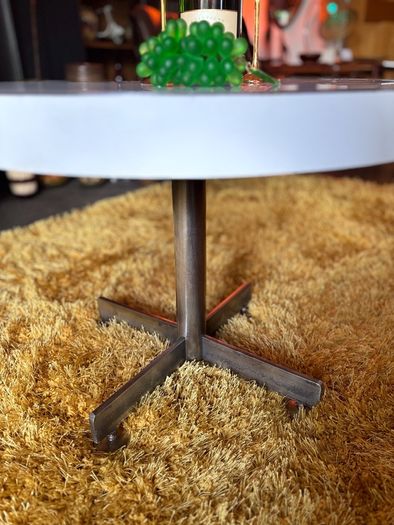 Mid Century circular side table