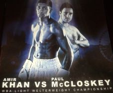 Amir Khan v Paul McCloskey WBA World Title Fight 2011 programme