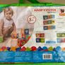 Kids toys 3m+ 12 Soft fabric cubes/ blocks with animals, new Image 2