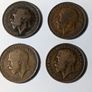 4 x UK old Pennies Image 4