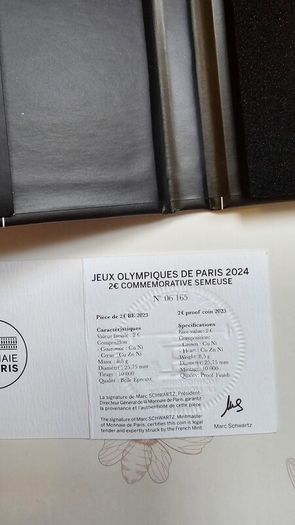 2023 France Olympic Proof Limited