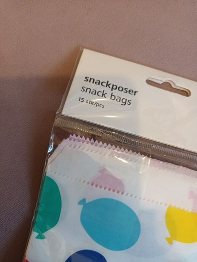 15 food snack  bags