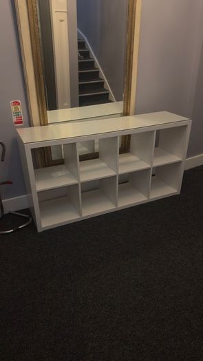 KALLAX Shelving unit, white, 77x147 cm