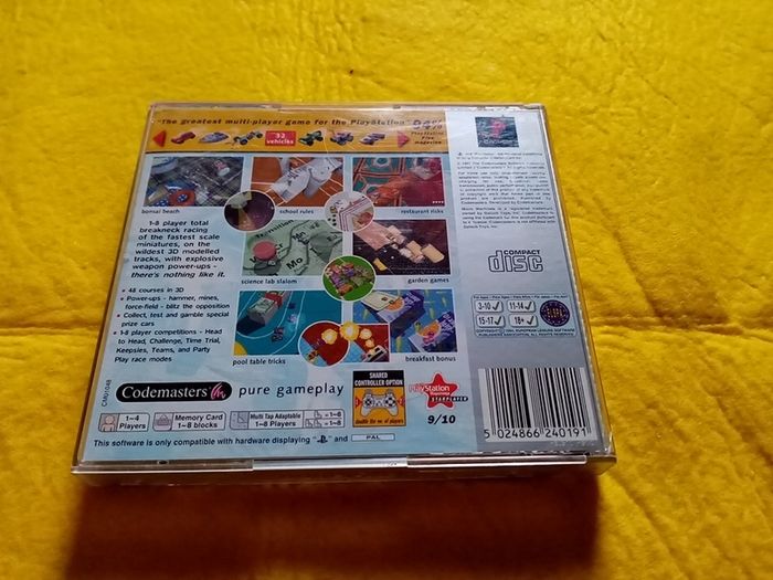 Micromachines V3 PlayStation 1 Ps1 PlayStation 2 ps2 games Original