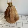 Vintage Accordion Gate Top Bag Expandable Real Fur Image 2