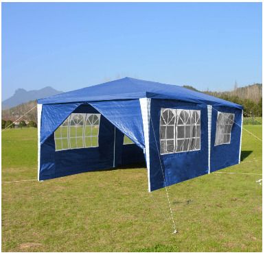 High Quality  3 x 6 m Gazebo Party Tent UV Protection  with 6 Side Panels